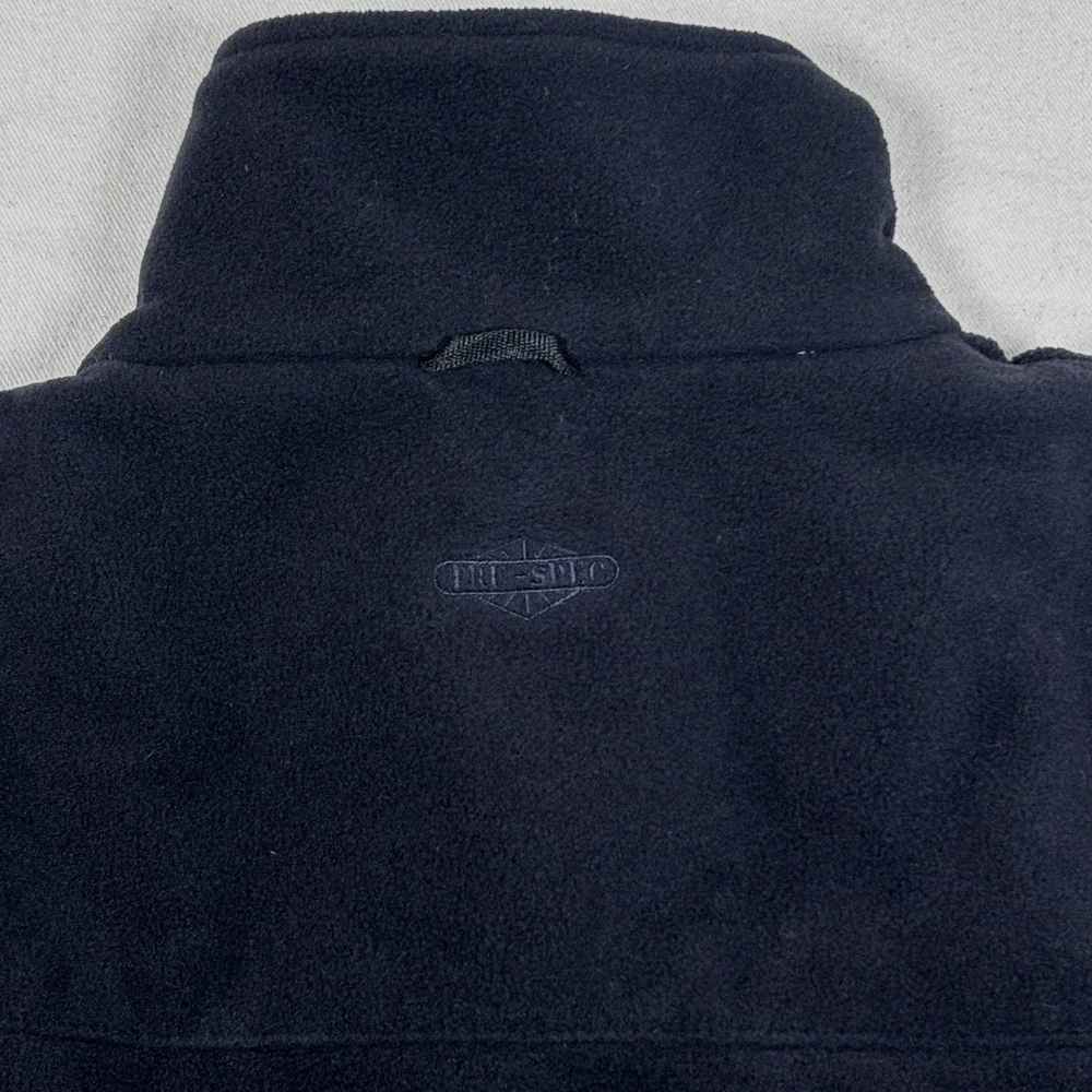 TRU-SPEC Mens Fleece Jacket Full Zip Dark Navy Utility Tactical RN100272 Medium
